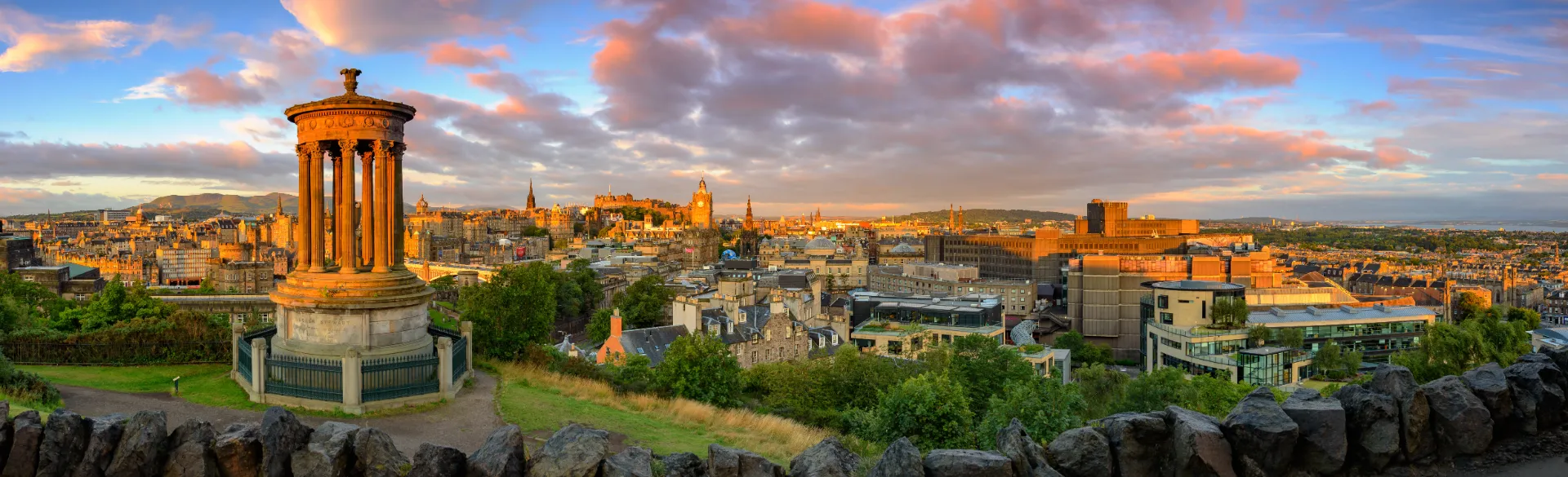 Edinburgh - Oversikt over byen